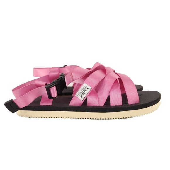 Suicoke Sama Sandals Size M9 W11 Unisex Pink Strappy $110 - Picture 5 of 13